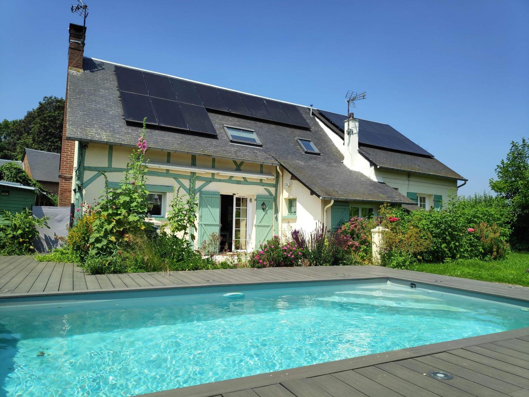 Cosy Campagne Villa Saussay-la-Campagne Luaran gambar